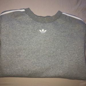 Old school style adidas crew neck sweater